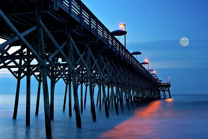 The Pier At Garden City Fishing Report Myrtle Beach Fishing